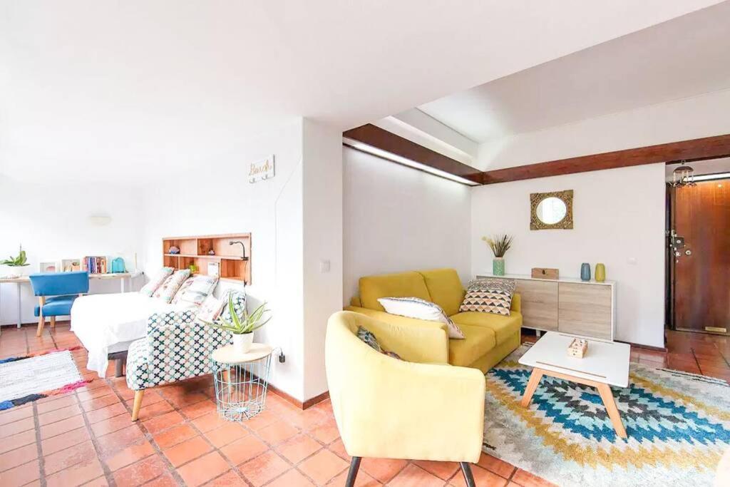 Апартаменти Estudio Vista Mar Com A/C E Acesso Privado A Praia Сезімбра Екстер'єр фото